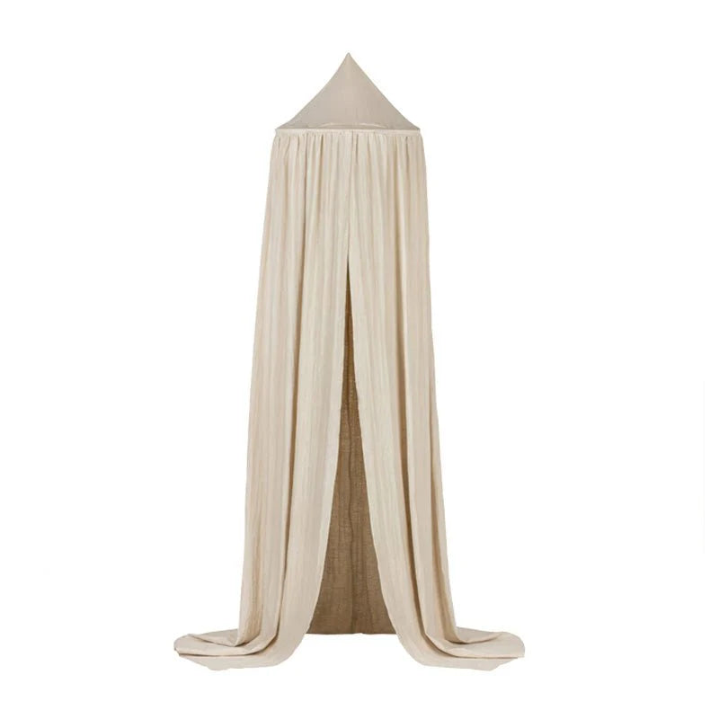 Round Canopy Net for Crib, Play Tent & Kids’ Room Décor
