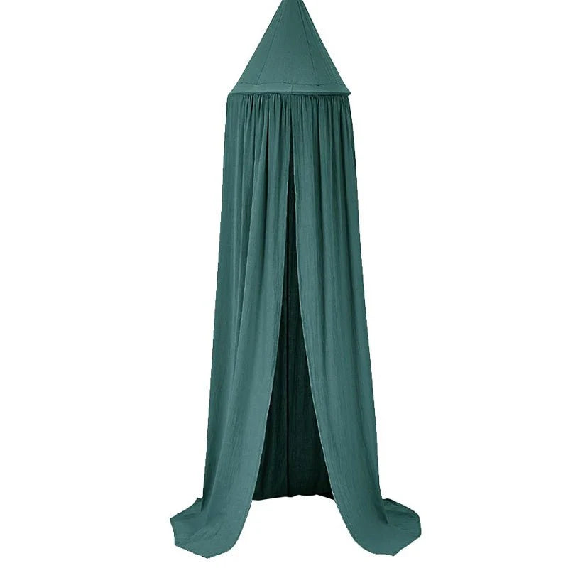 9ft Baby Canopy in Chiffon Cotton, Hanging Tent for Bedroom Nursery